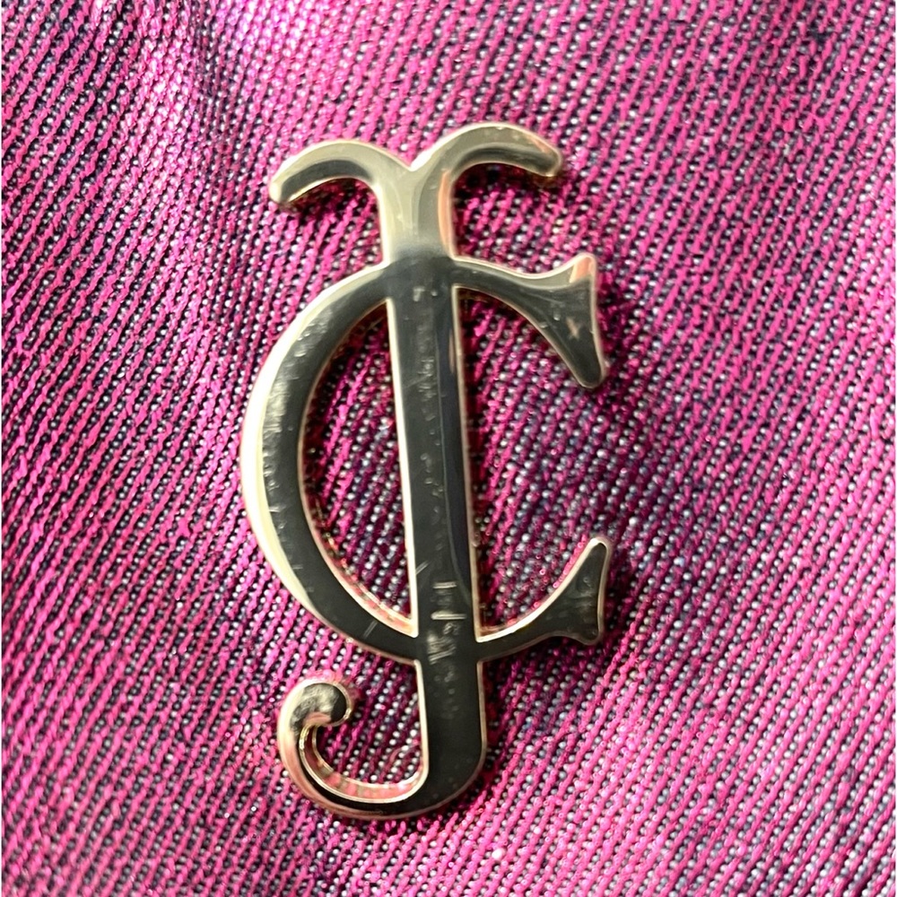 🎉HP! ❤️ NWOT! Juicy Couture Hot Pink Metallic Tote - Picture 8 of 14